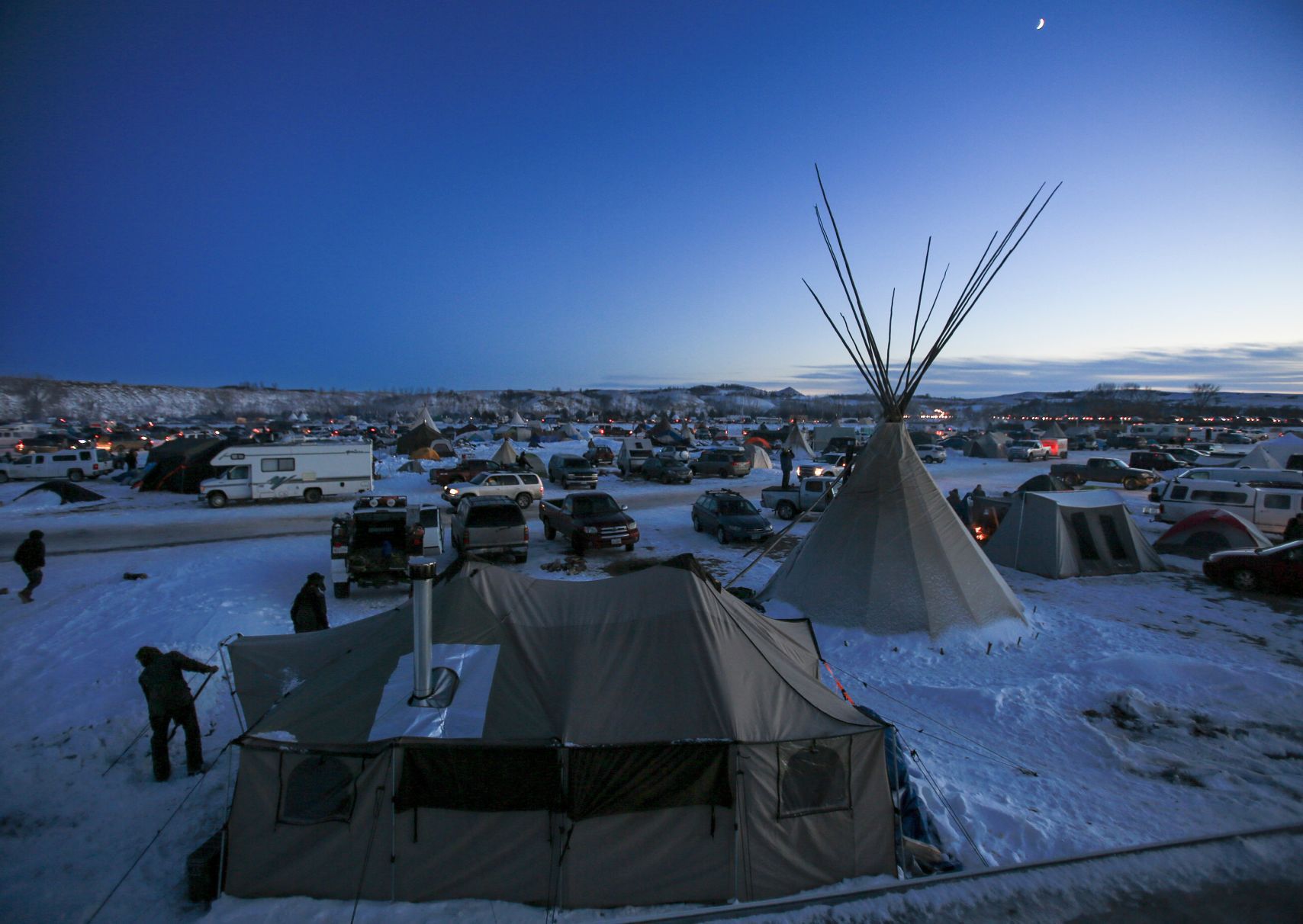 Yurts, tents, tepees and semi-permanent structures